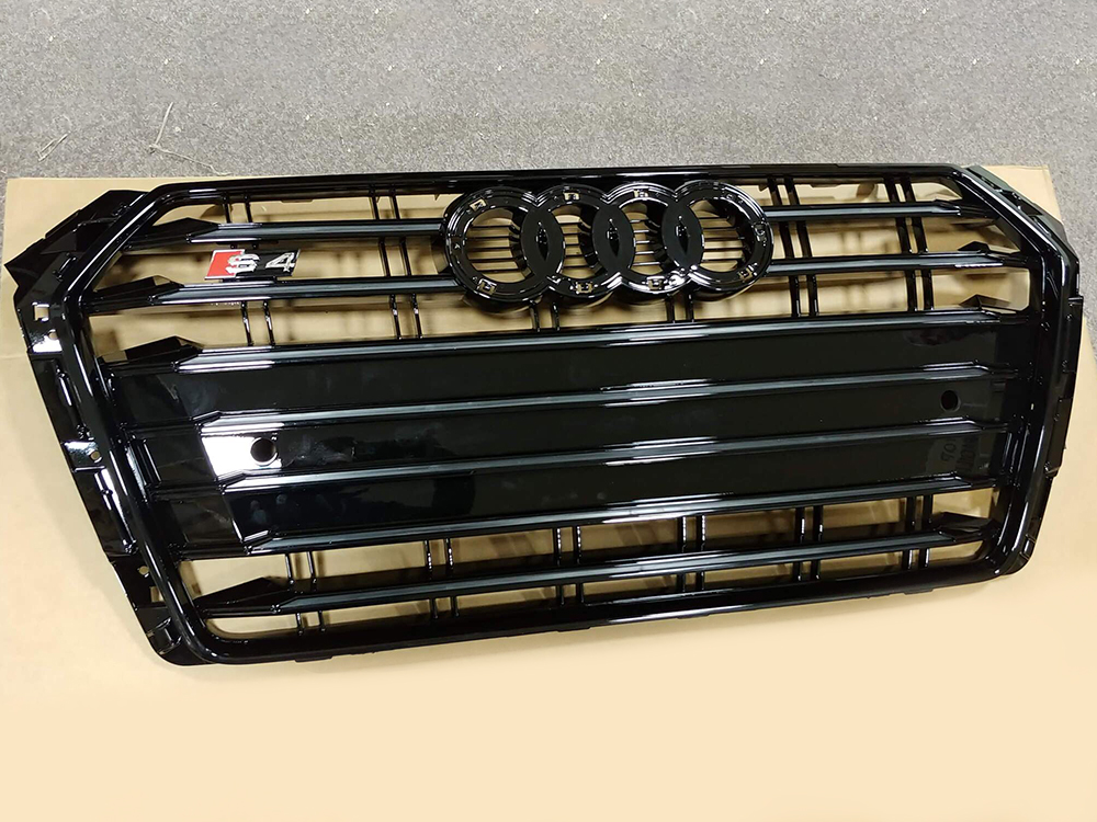 Audi A4 Pre-Facelift B9 2015-2018 Front Grill, Singleframe Grill, S4 Black Style